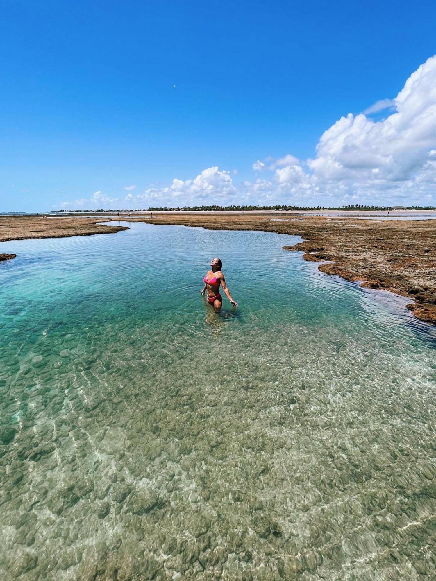 Pousada Xales De Maracaipe Порту-де-Галиньяш Экстерьер фото